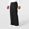 WonderWORK Men's Cargo Scrub Pant Black side view