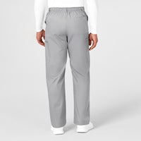 WonderWORK Men's Cargo Scrub Pant Grey back view