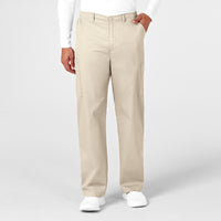 Wink WonderWORK Men's Cargo Scrub Pant Khaki