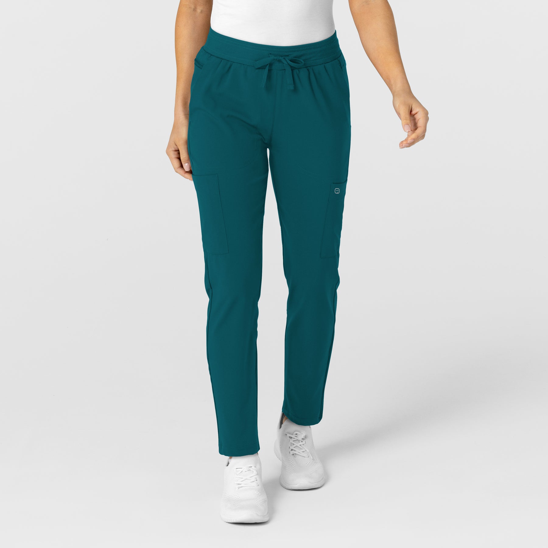 Wink W123 Women's Flex-n-Reach Track Scrub Pant Caribbean