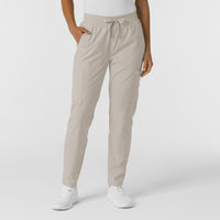 W123 Women's Flex-n-Reach Track Scrub Pant Cloud