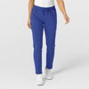 W123 Women's Flex-n-Reach Track Scrub Pant Galaxy Blue