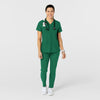 W123 Women's Flex-n-Reach Track Scrub Pant Hunter full scrub set
