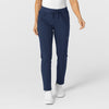 Wink W123 Women's Flex-n-Reach Track Scrub Pant Navy