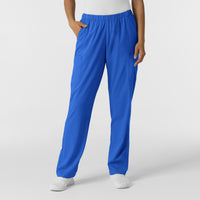 Boundless Unisex Straight Leg Scrub Pant - Royal