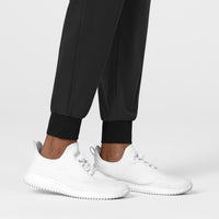 Nova Women's Jogger Utility Scrub Pant Black back detail