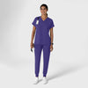 Nova Women's Jogger Utility Scrub Pant Grape full scrub set