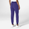 Nova Women's Jogger Utility Scrub Pant Grape back view