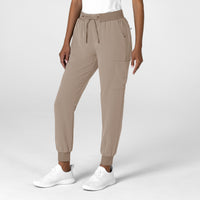 Nova Women's Jogger Utility Scrub Pant Haze side view