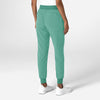 Nova Women's Jogger Utility Scrub Pant Turquoise back view