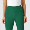 RENEW Women's High Waist Power Scrub Pant Hunter front detail