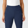 RENEW Women's High Waist Power Scrub Pant Navy front detail