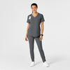 RENEW Women's High Waist Power Scrub Pant Pewter full scrub set