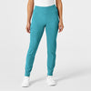 RENEW Women's High Waist Power Scrub Pant Teal Blue