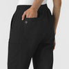 W123 Women's Cargo Utility Scrub Pant - Black