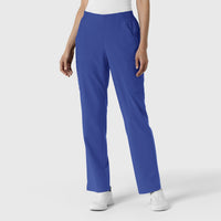W123 Women's Cargo Utility Scrub Pant Galaxy Blue