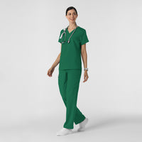 W123 Women's Cargo Utility Scrub Pant Hunter full scrub set