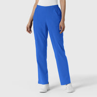 W123 Women's Cargo Utility Scrub Pant Royal