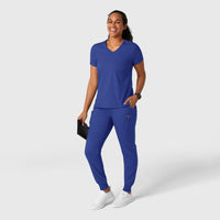Boundless Women's Jogger Scrub Pant Galaxy Blue full scrub set
