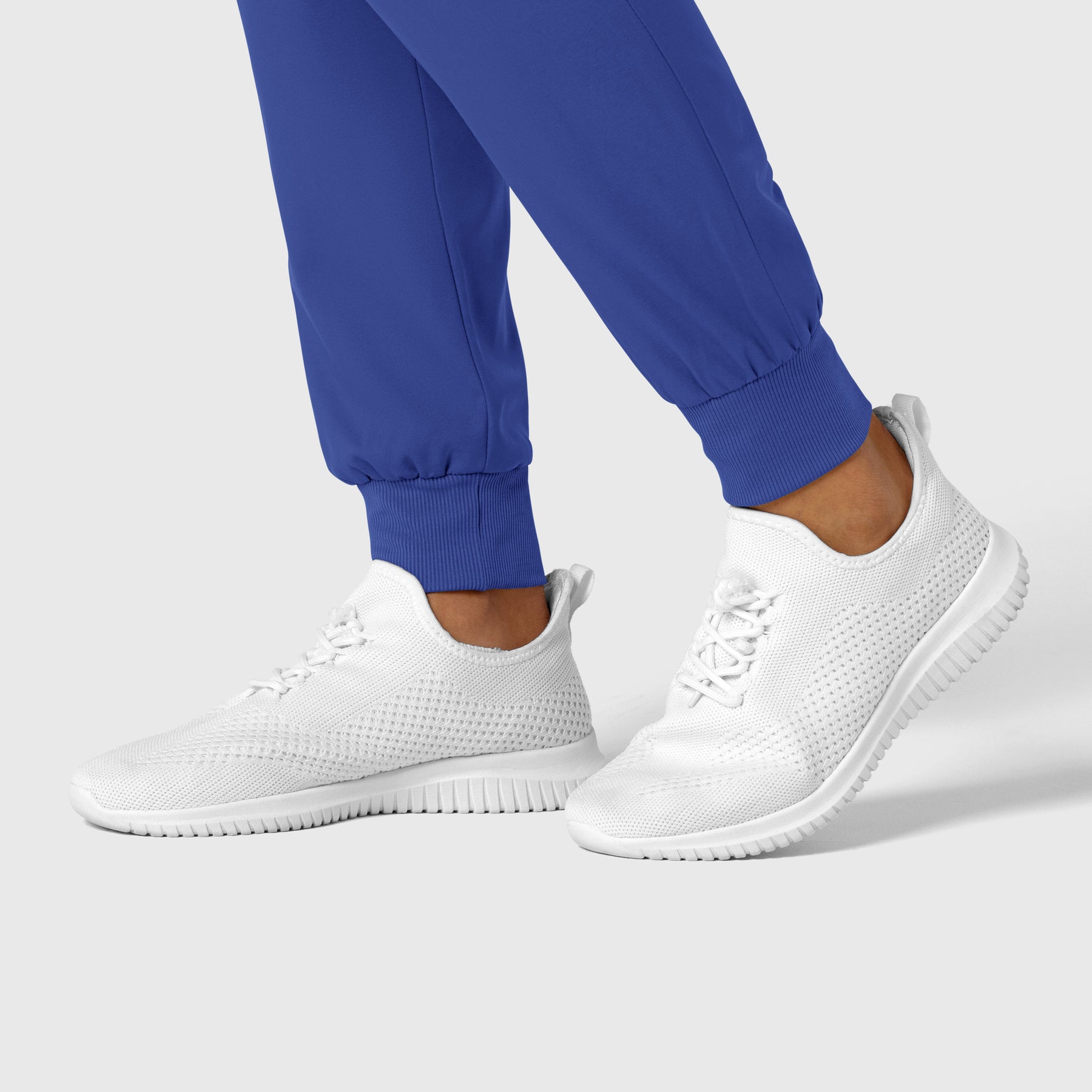 Boundless Women's Jogger Scrub Pant Galaxy Blue side detail 2
