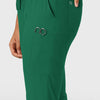 Boundless Women's Jogger Scrub Pant Hunter side detail 1