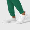 Boundless Women's Jogger Scrub Pant Hunter side detail 2