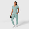 Boundless Women's Jogger Scrub Pant Sky Blue full scrub set