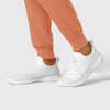 Boundless Women's Jogger Scrub Pant Terracotta side detail 2