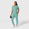Boundless Women's Jogger Scrub Pant Turquoise full scrub set