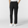 RENEW Edit Women's Tapered Ankle Scrub Trouser Black back view