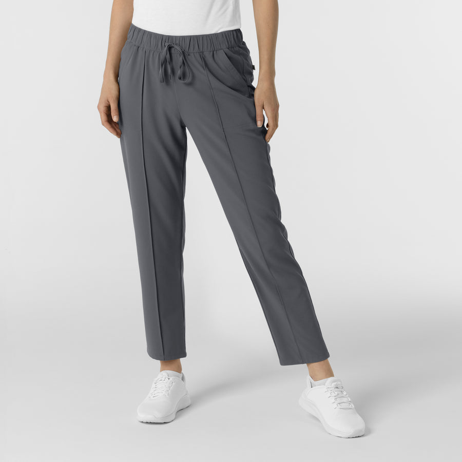 RENEW Edit Women's Tapered Ankle Scrub Trouser Pewter