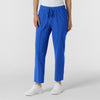 RENEW Edit Women's Tapered Ankle Scrub Trouser Royal side view