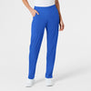 Wink W123 Women's Flat Front Cargo Scrub Pant Royal