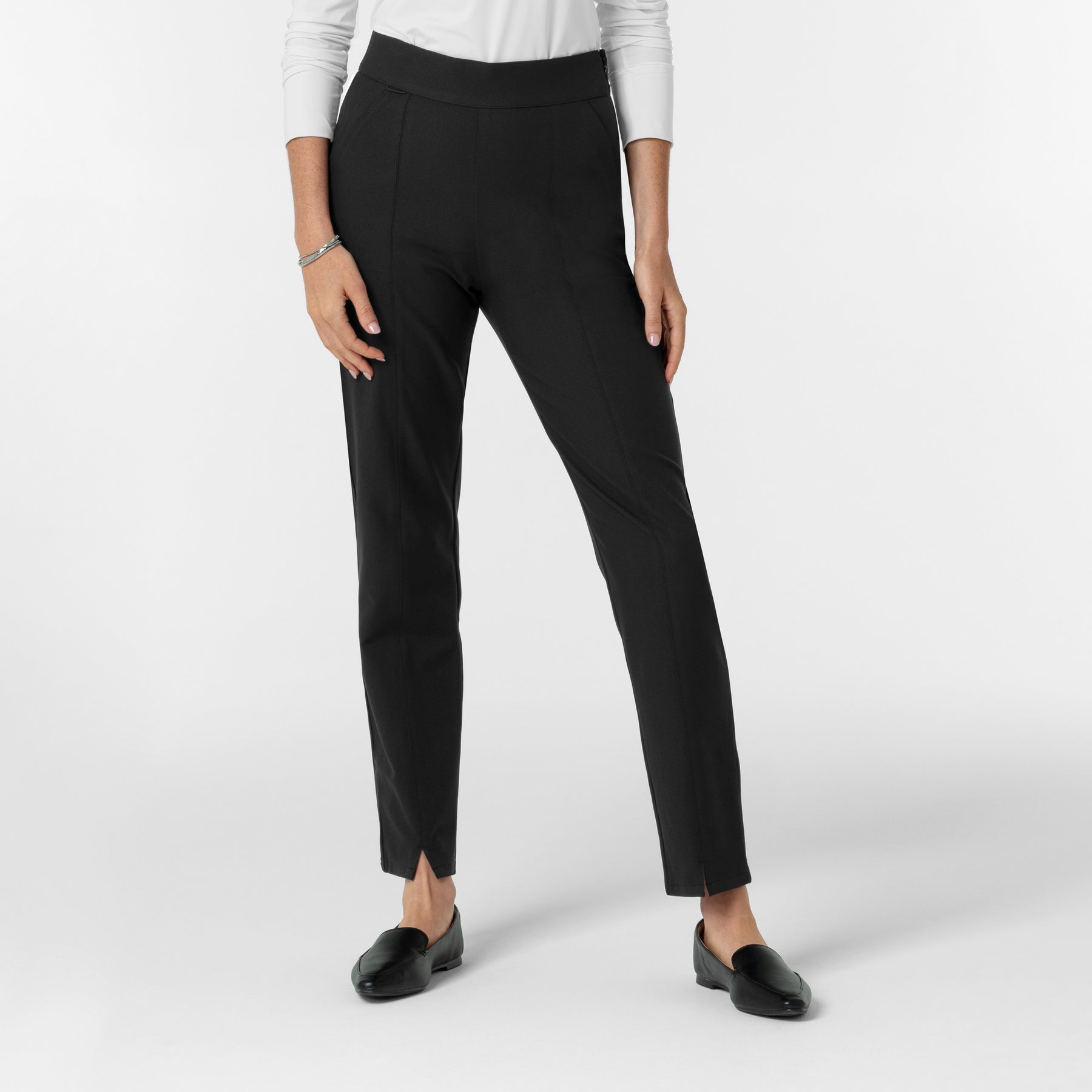 BLK Women's Tapered Ankle Scrub Pant Black