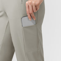 AURA Women's Glide Tapered Scrub Pant - Cool Gray