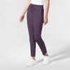 AURA Women's Glide Mid Rise Tapered Scrub Pant Dusk