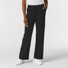 NURTUR Women's Straight Leg Cargo Scrub Pant Black