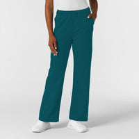NURTUR Women's Straight Leg Cargo Scrub Pant Caribbean