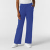 NURTUR Women's Straight Leg Cargo Scrub Pant Galaxy Blue