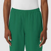 NURTUR Women's Straight Leg Cargo Scrub Pant Hunter front detail