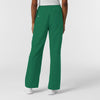 NURTUR Women's Straight Leg Cargo Scrub Pant Hunter back view