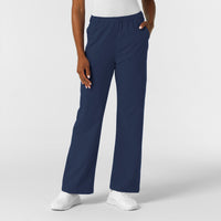 NURTUR Women's Straight Leg Cargo Scrub Pant Navy