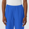 NURTUR Women's Straight Leg Cargo Scrub Pant Royal front detail