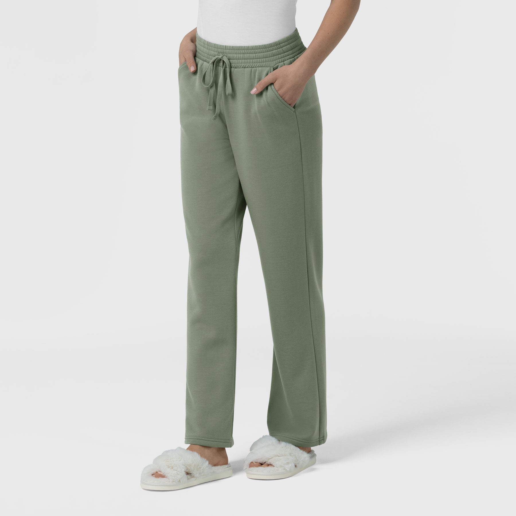 Unwind & Lounge Women's Wide Leg Pant Sage
