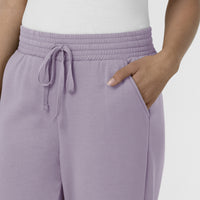 Unwind & Lounge Women's Wide Leg Pant Wisteria front detail