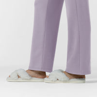 Unwind & Lounge Women's Wide Leg Pant Wisteria side detail 1