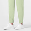 RENEW Women's Jogger Scrub Pant Fresh Mint hemline detail