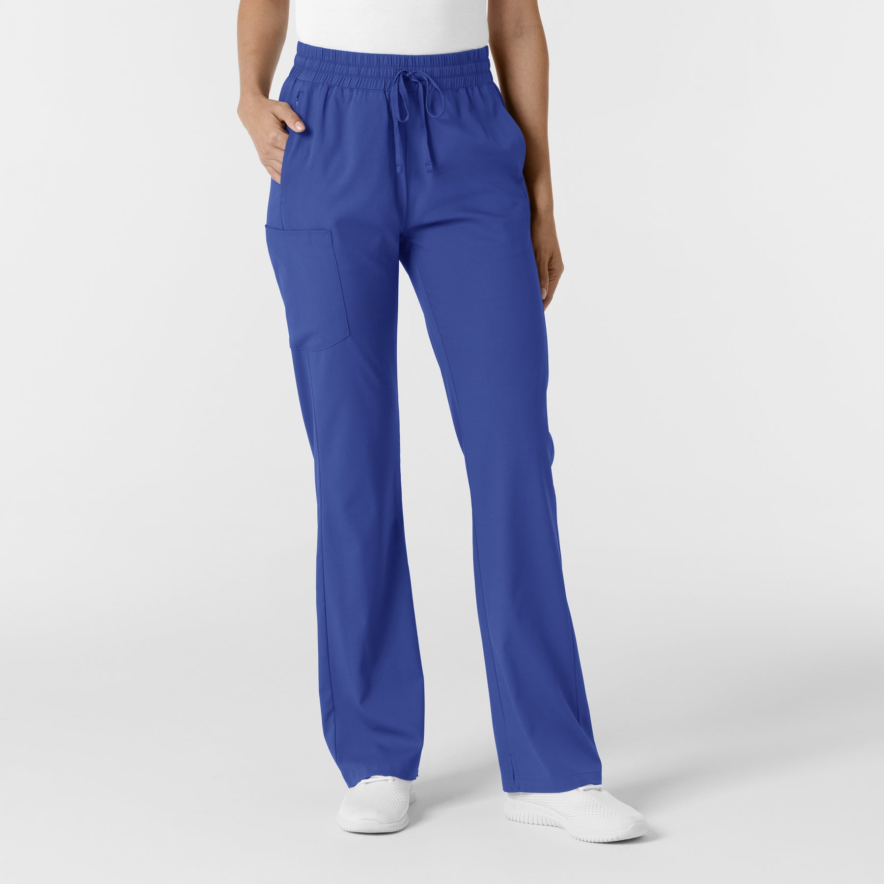 Boundless Women's Bootcut Scrub Pant Galaxy Blue
