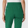 Boundless Women's Bootcut Scrub Pant Hunter back detail