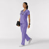 Boundless Women's Bootcut Scrub Pant Iris Purple scrub set